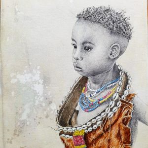 CRECIENDO - Técnica mixta - 50 x 60 cm