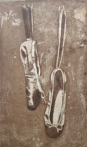 PUNTAS - Grabado - Técnica aguafuerte 29x40cm