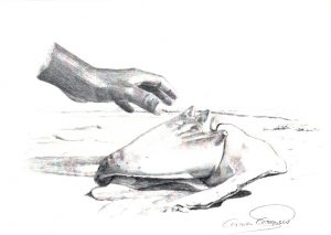LA CAPTURA - Papel lápiz - 30x21cm