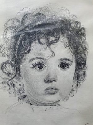 ROCÍO - Papel lápiz - 30x38cm